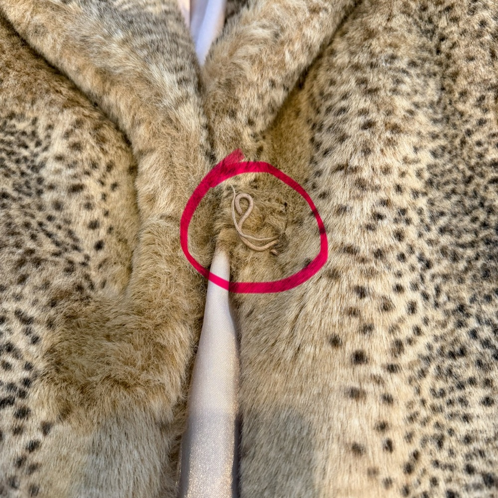 Mossimo Supply Co. Cream and Gray Teddy Jacket vintage from late 90’s - Picture 3 of 7